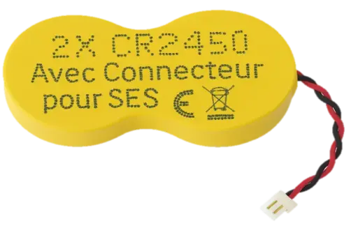 Pile CR2450 X2 Avec Connecteur (copie)